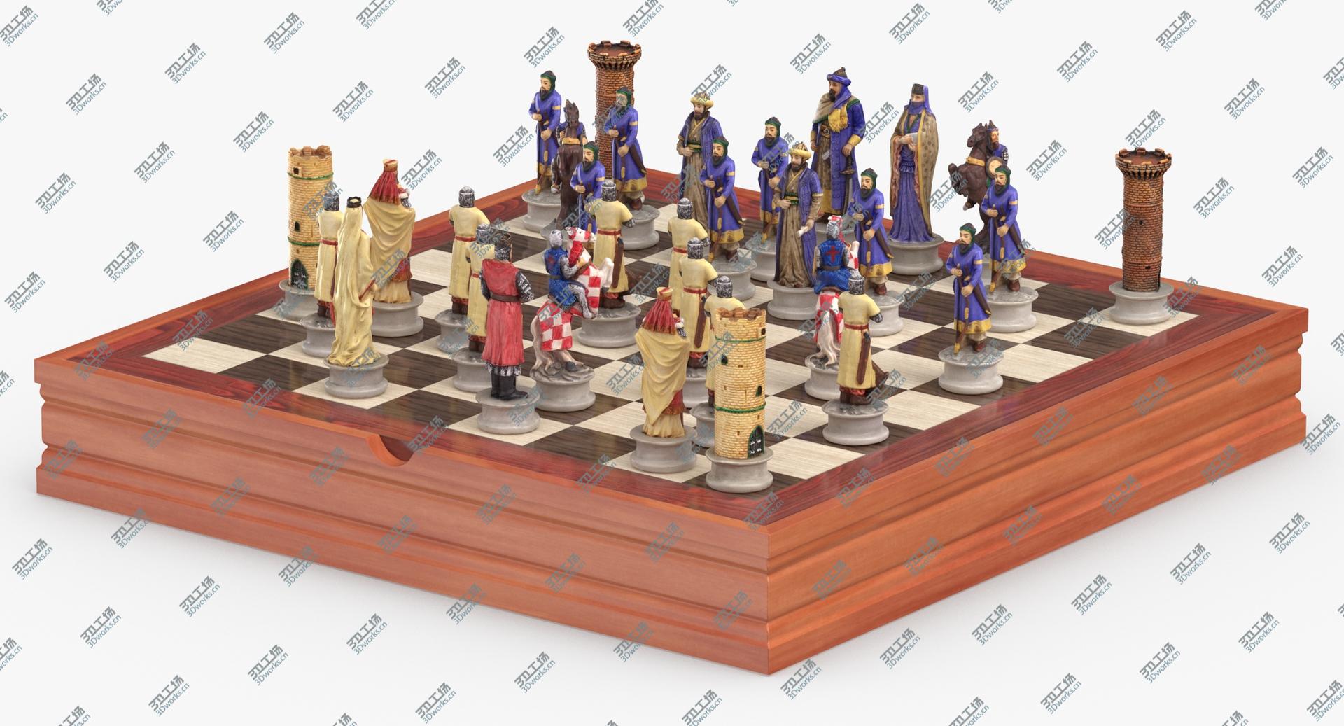 images/goods_img/202104091/3D Chess Board Set 01 Pose 07 model/4.jpg